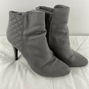 ladies gray booties